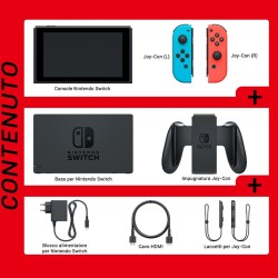 Consola Nintendo Switch Azul Neón/ Rojo